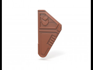 Star Lord Communicator Badge 3D Print Model