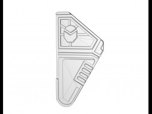 Star Lord Communicator Badge 3D Print Model