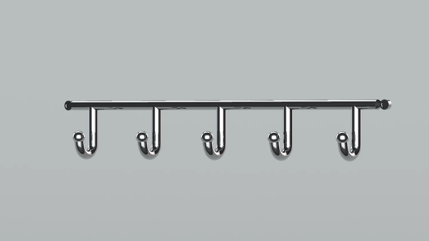 metal clothes hanger 3D Model .c4d .max .obj .3ds .fbx .stl .blend 