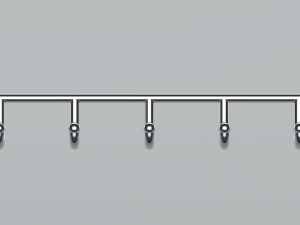 metal clothes hanger 3D 模型