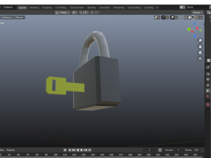 lockkey 3D Model