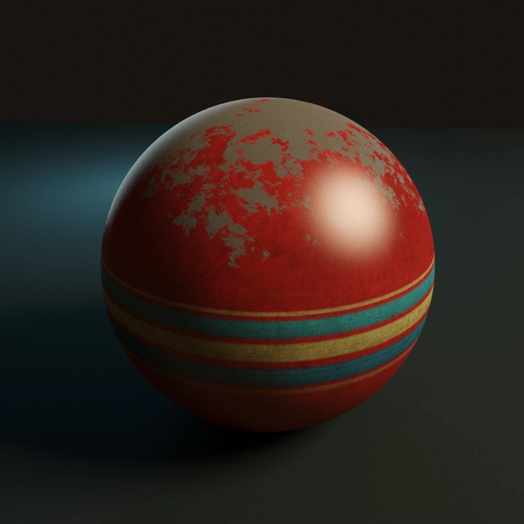 rubber ball 3D Model .c4d .max .obj .3ds .fbx .stl .blend 