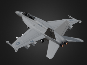 f18 super hornet 3D Model
