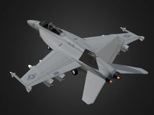 f18 super hornet 3D Model