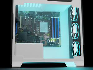 gaming pc Modelo 3D