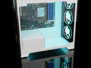 gaming pc Modelo 3D