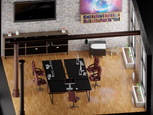 办公室第一卷 3D 模型