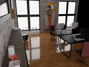 办公室第一卷 3D 模型