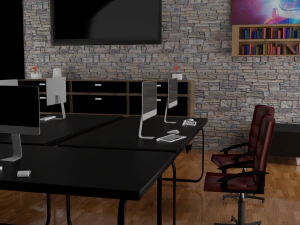 办公室第一卷 3D 模型