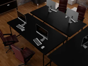 办公室第一卷 3D 模型