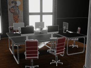 office vol1 Model 3D