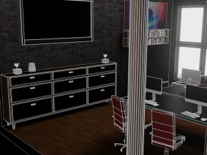 办公室第一卷 3D 模型