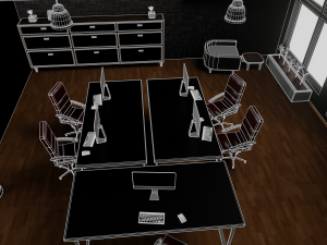 office vol1 Model 3D