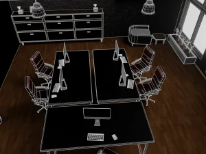 办公室第一卷 3D 模型