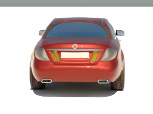 mercedes-benz cl 2010 car exterior Modelo 3D
