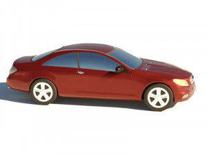 mercedes-benz cl 2010 car exterior Modelo 3D