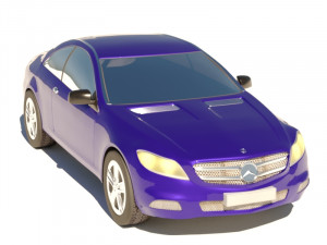 mercedes-benz cl 2010 car exterior Modelo 3D