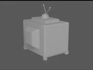 living room the simpson 3D Print Model