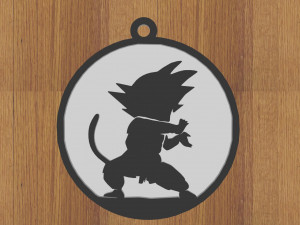 pack x10 dragon ball keychain 3D Принт Модель