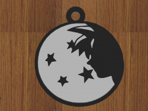 pack x10 dragon ball keychain 3D Принт Модель
