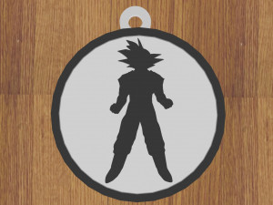 pack x10 dragon ball keychain 3D 打印模型