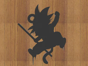 pack x10 dragon ball keychain 3D Print Model