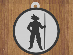 pack x10 dragon ball keychain 3D Принт Модель