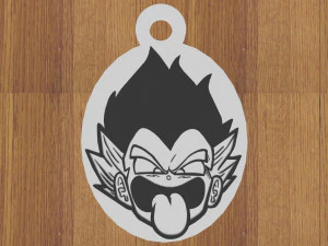 pack x10 dragon ball keychain 3D Print Model