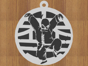 pack x10 dragon ball keychain 3D Принт Модель