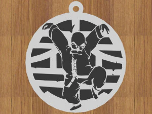 pack x10 dragon ball keychain 3D Print Model
