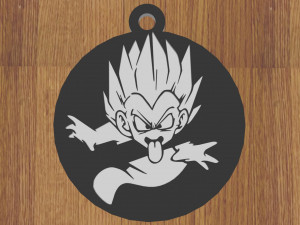 pack x10 dragon ball keychain 3D Принт Модель
