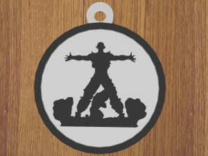 pack x10 dragon ball keychain 3D Print Model
