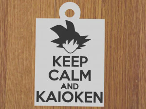 pack x10 dragon ball keychain 3D Print Model