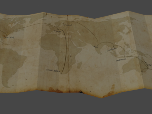cartographers table Model 3D