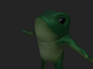 little frog 3D-Modell