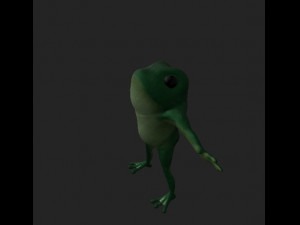 little frog 3D Модель