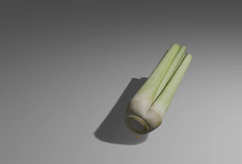 celery 3D Model .c4d .max .obj .3ds .fbx .stl .blend 