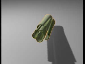 celery 3D 모델