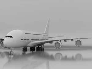 Airbus A380 3D Model