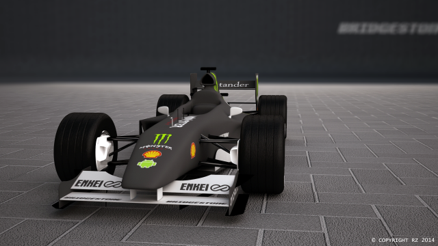 Race Car 3D Модель .c4d .max .obj .3ds .fbx .stl .blend 