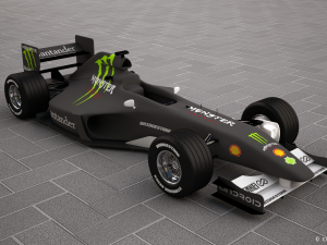 Race Car 3D Модель