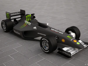 Race Car 3D Model