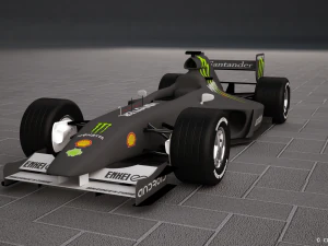 Race Car 3D Model