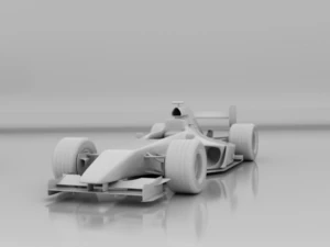 Race Car 3D Model