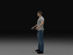 Carattere Modello 3D