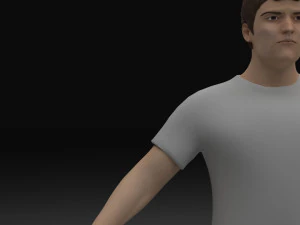 Carattere Modello 3D