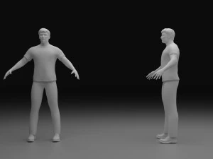 Carattere Modello 3D