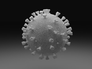 Coronavirus Modelo 3D