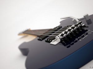 Electric guitar Modelo 3D
