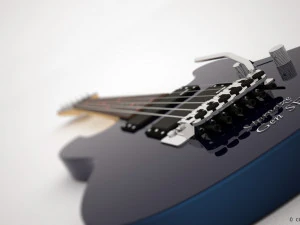 Electric guitar 3D Model
